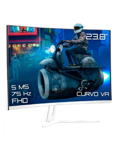 MONITOR CURVO XZEAL XST-570 LED 23.8 1920X1080 FULL HD 75HZ HDMI BLANCO