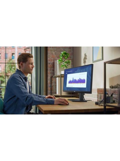 MONITOR DELL E2425HS LCD 23.8 1920X1080 FULL HD 75HZ HDMI-DISPLAYPORT BOCINAS INTEGRADAS NEGRO
