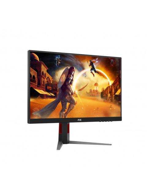 MONITOR GAMER AOC 27G4 LCD 27 1920X1080 FULL HD 180HZ HDMI-DISPLAYPORT NEGRO-ROJO