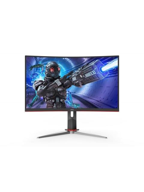 MONITOR GAMER CURVO AOC C27G2 LED 27 FULL HD FREESYNC 165HZ HDMI NEGRO-ROJO