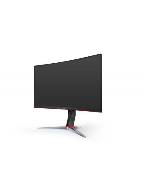 MONITOR GAMER CURVO AOC C27G2 LED 27 FULL HD FREESYNC 165HZ HDMI NEGRO-ROJO