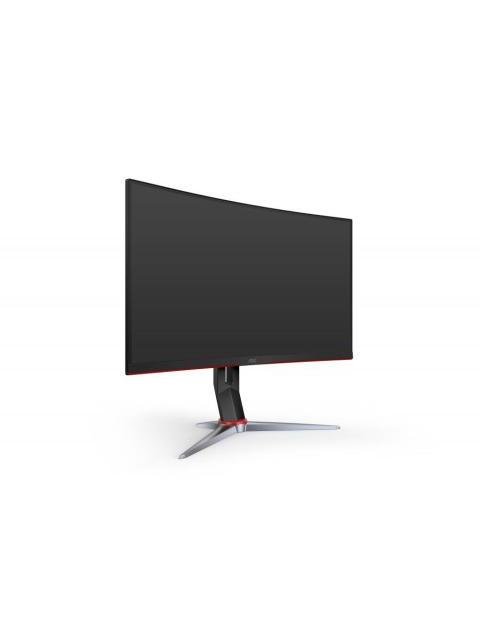 MONITOR GAMER CURVO AOC C27G2 LED 27 FULL HD FREESYNC 165HZ HDMI NEGRO-ROJO