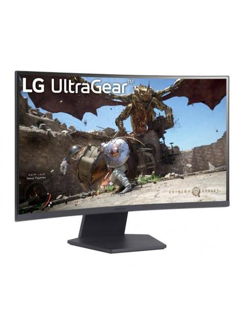 MONITOR GAMER CURVO LG 27GS60QC-B LCD 27 2560X1440 QUAD HD FREESYNC 180HZ HDMI-DISPLAYPORT NEGRO