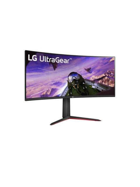 MONITOR GAMER CURVO LG ULTRAGEAR LED 34 3440X1440 ULTRA WIDE QUAD HD FREESYNC 160HZ HDMI-DISPLAYPORT BOCINAS INTEGRADAS NEGRO