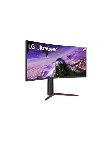 MONITOR GAMER CURVO LG ULTRAGEAR LED 34 3440X1440 ULTRA WIDE QUAD HD FREESYNC 160HZ HDMI-DISPLAYPORT BOCINAS INTEGRADAS NEGRO