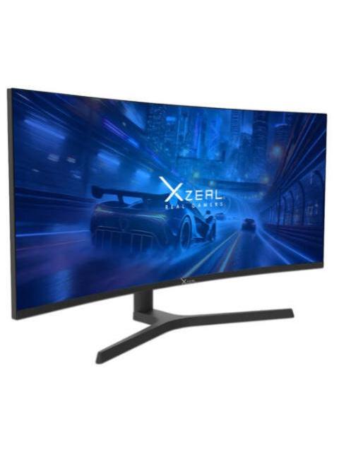 MONITOR GAMER CURVO XZEAL XZMO342B LED 34 3440X1440 ULTRA WIDE QUAD HD FREESYNC 165HZ HDMI-DISPLAYPORT NEGRO