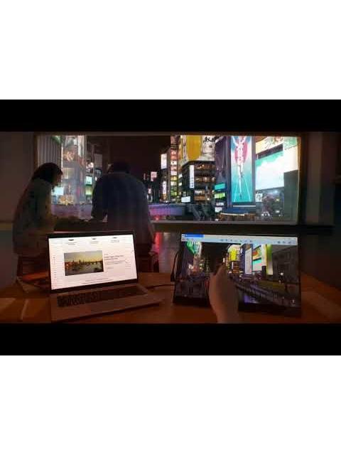 MONITOR PORTATIL VIEWSONIC TD1655 LED TOUCH 15.6 FULL HD HDMI BOCINAS INTEGRADAS (2X 1.6W RMS) NEGRO