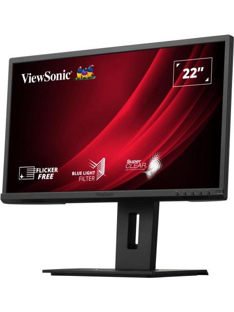 MONITOR VIEWSONIC VG2240 LED 22 1920X1080 FULL HD 60HZ HDMI-DISPLAYPORT BOCINAS INTEGRADAS NEGRO