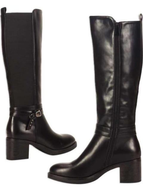 BOTA CON HERRAJE METALICO NEGRO TIERRA BENDITA