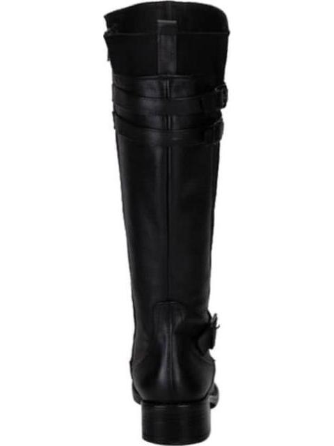 BOTA ALTA DE PIEL NEGRO VIVIS SHOES