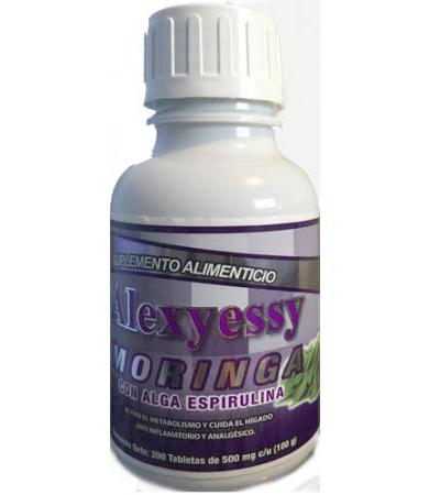 MORINGA CON ESPIRULINA 200 CAP ALEXYESSY NATURAL