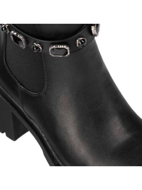 BOTA CHELSEA SUELA TRACK NEGRO BELINDA PEREGRIN