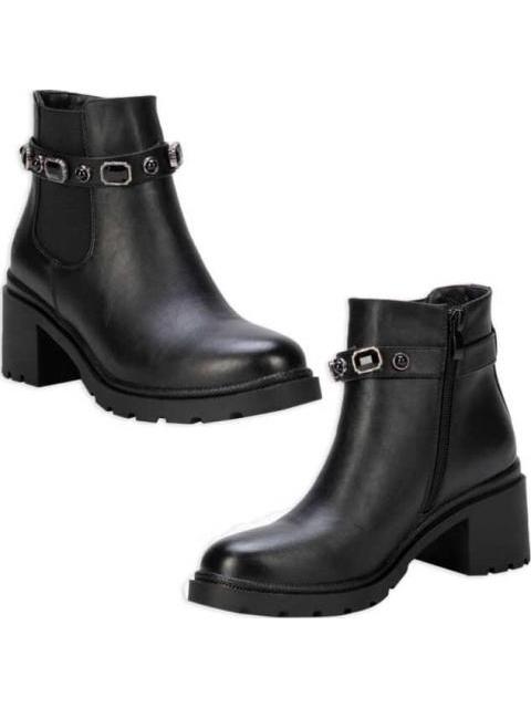 BOTA CHELSEA SUELA TRACK NEGRO BELINDA PEREGRIN