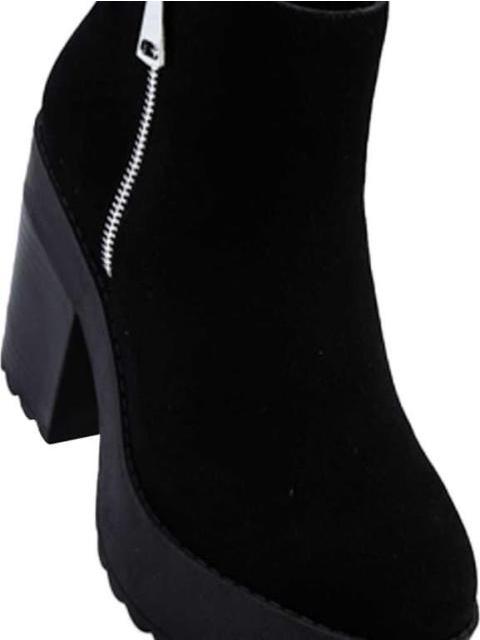 BOTA GAMUZA SUELA TRACK NEGRO TIERRA BENDITA