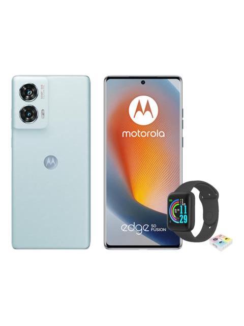 MOTOROLA EDGE 50 FUSION 5G 256GB 8RAM BLUE + WATCH SMART MACARON