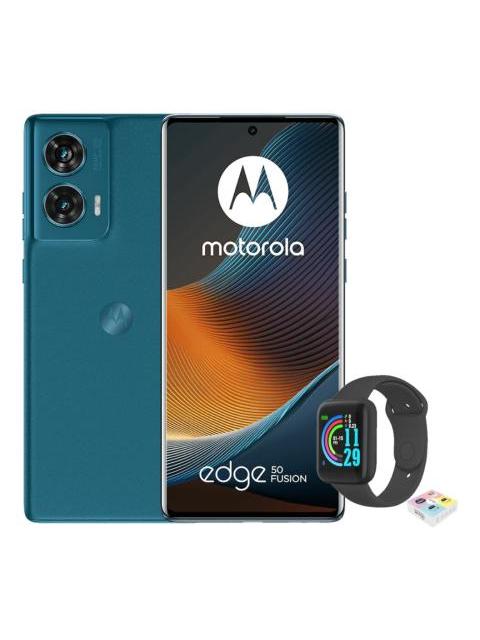 MOTOROLA EDGE 50 FUSION 5G 256GB 8RAM TIDAL + WATCH SMART MACARON