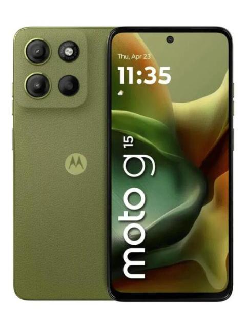 MOTOROLA MOTO G15 128GB 4GB RAM VERDE MSI