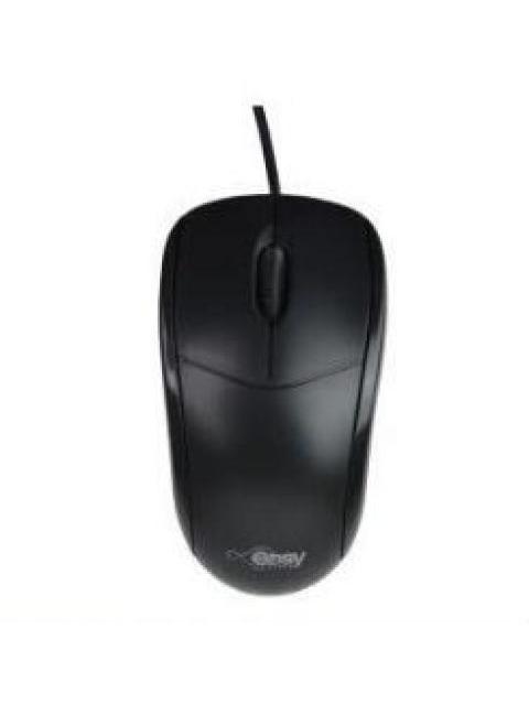 MOUSE EASY LINE OPTICO EL-994121 ALAMBRICO USB 1200DPI NEGRO