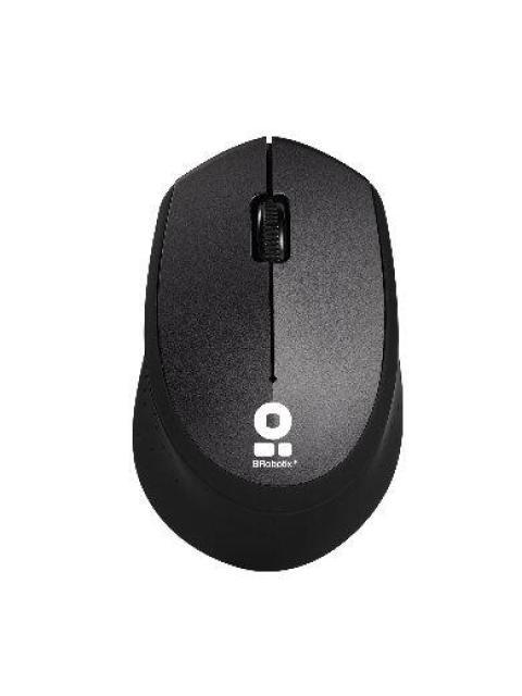 MOUSE ERGONOMICO BROBOTIX OPTICO 6000762 INALAMBRICO USB 1000DPI NEGRO