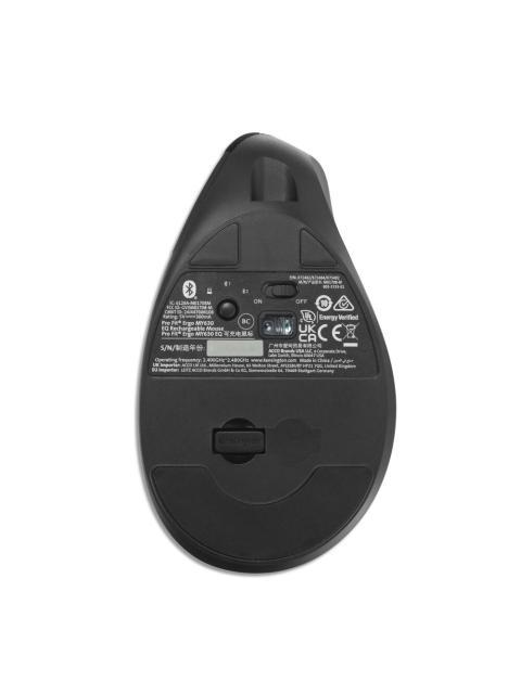 MOUSE ERGONOMICO KENSINGTON ERGO PRO FIT INALAMBRICO OPTICO 2.400DPI RF INALAMBRICO NEGRO