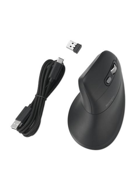 MOUSE ERGONOMICO KENSINGTON ERGO PRO FIT INALAMBRICO OPTICO 2.400DPI RF INALAMBRICO NEGRO