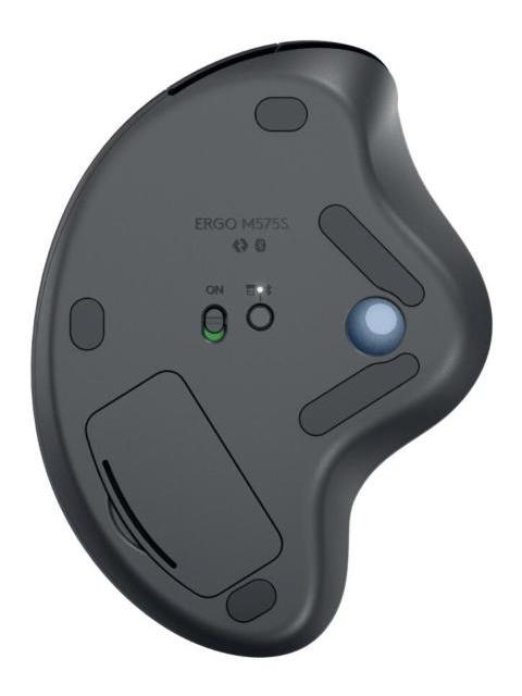 MOUSE ERGONOMICO LOGITECH M575 S TRACKBALL INALAMBRICO TRACKBALL 2.000DPI RF INALAMBRICO-BLUETOOTH NEGRO