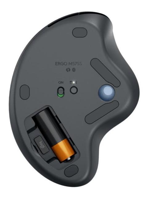 MOUSE ERGONOMICO LOGITECH M575 S TRACKBALL INALAMBRICO TRACKBALL 2.000DPI RF INALAMBRICO-BLUETOOTH NEGRO