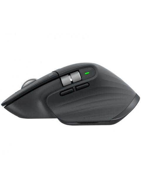 MOUSE ERGONOMICO LOGITECH OPTICO MX MASTER 3S INALAMBRICO BLUETOOTH 8000DPI GRAFITO