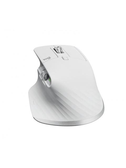 MOUSE ERGONOMICO LOGITECH OPTICO MX MASTER 3S INALAMBRICO BLUETOOTH 8000DPI GRIS PALIDO