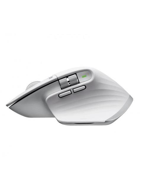 MOUSE ERGONOMICO LOGITECH OPTICO MX MASTER 3S INALAMBRICO BLUETOOTH 8000DPI GRIS PALIDO