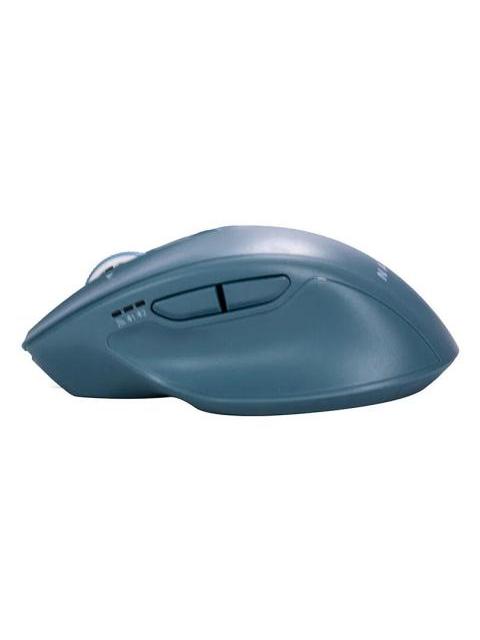 MOUSE ERGONOMICO NACEB NA-0139A INALAMBRICO OPTICO 1.600DPI RF INALAMBRICO AZUL
