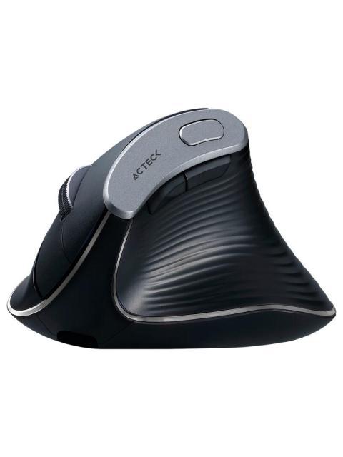 MOUSE ERGONOMICO VERTICAL ACTECK OPTICO VIRTUOS FITT PRO MI770 INALAMBRICO BLUETOOTH-USB-C 1600DPI NEGRO