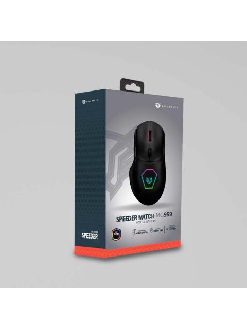 MOUSE GAMER BALAM RUSH OPTICO SPEEDER MATCH MG959 ALAMBRICO USB 10.000DPI NEGRO
