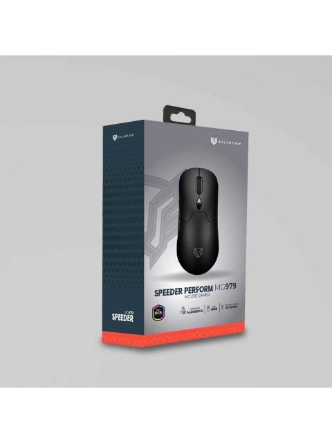 MOUSE GAMER BALAM RUSH OPTICO SPEEDER PERFORM MG979 RF INALAMBRICO 10.000DPI NEGRO