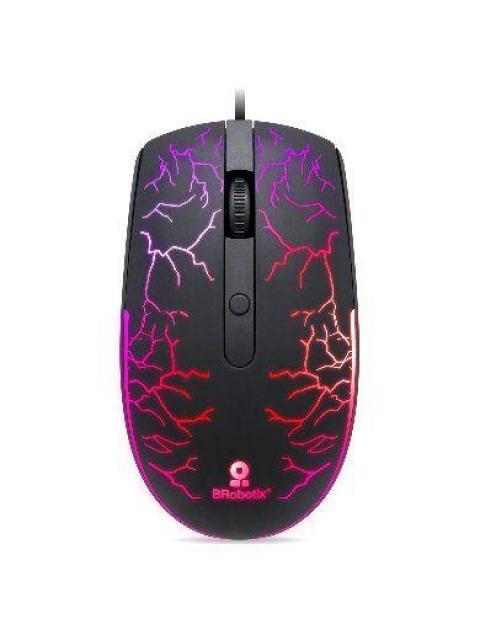 MOUSE GAMER BROBOTIX OPTICO STORM ALAMBRICO USB 1600DPI NEGRO-RGB 263946