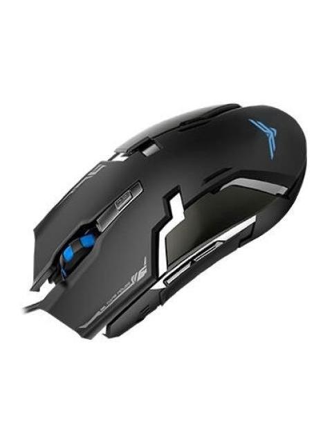 MOUSE GAMER ERGONOMICO NACEB LASER NA-629 ALAMBRICO USB 3200DPI NEGRO - ¡COMPRA Y RECIBE EL 10% DEL VALOR DE ESTE PRODUCTO EN SALDO DE REGALO!