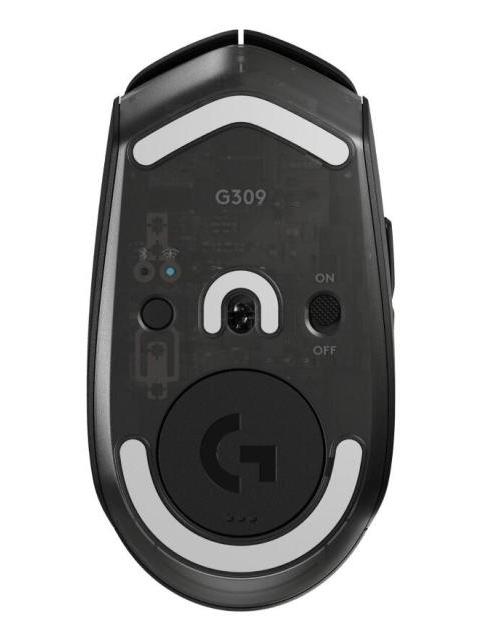 MOUSE GAMER LOGITECH G309 LIGHTSPEED INALAMBRICO OPTICO 25.600DPI RF INALAMBRICO-BLUETOOTH NEGRO