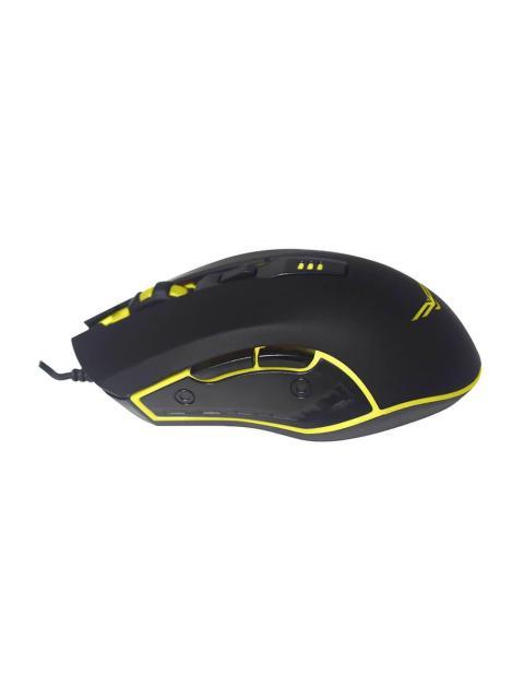 MOUSE GAMER NACEB OPTICO HORUS ALAMBRICO USB 3200DPI NEGRO