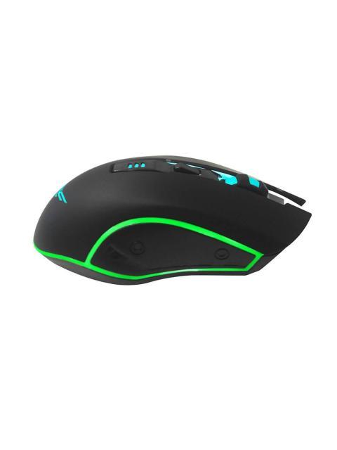 MOUSE GAMER NACEB OPTICO HORUS ALAMBRICO USB 3200DPI NEGRO