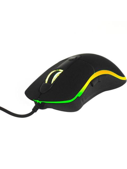 MOUSE GAMER NACEB OPTICO NA-0933 ALAMBRICO USB 3200DPI NEGRO