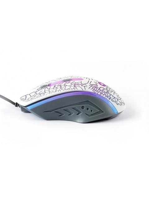 MOUSE GAMER NACEB OPTICO NA-592BL ALAMBRICO USB 1200DPI BLANCO