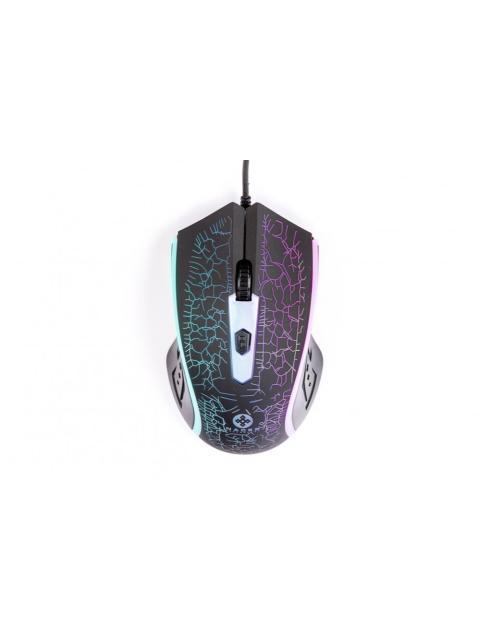 MOUSE GAMER NACEB OPTICO NA-592NE ALAMBRICO USB 1200DPI MULTICOLOR