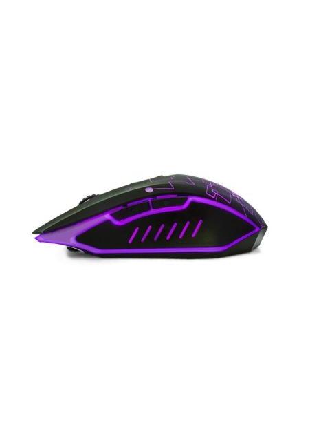 MOUSE GAMER VORAGO OPTICO MO-501 ALAMBRICO USB 3200DPI NEGRO