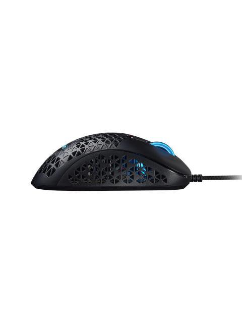 MOUSE GAMING XPG SLINGSHOT. CON SENSOR OPTICO PMW3360 OFRECE HATA 12 000 DPI. CABLE TRENZADO ULTRALIGERO EFECTOS DE ILUMINACION RGB SLINGSHOTBKCWW