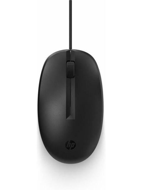 MOUSE HP 125 WIRED MOUSE ALAMBRICO USB 1200DPI NEGRO
