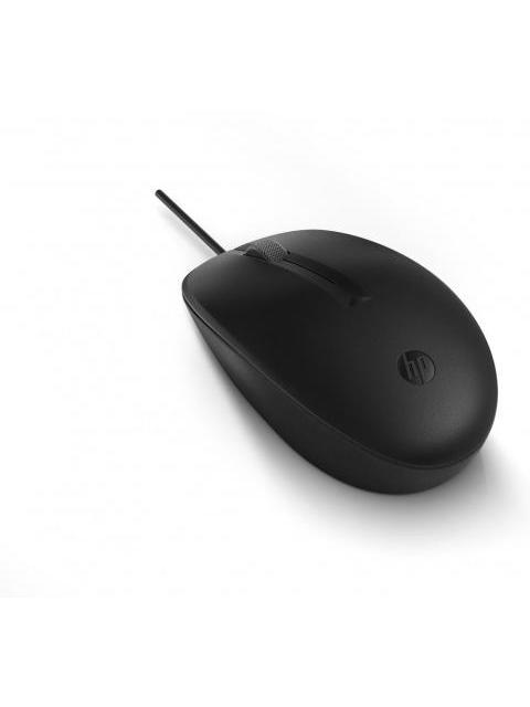 MOUSE HP LASER HP 128 ALAMBRICO USB 1200 DPI NEGRO