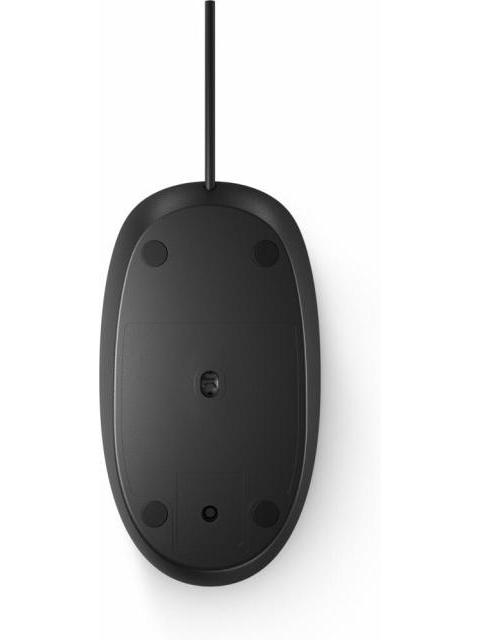 MOUSE HP LASER HP 128 ALAMBRICO USB 1200 DPI NEGRO