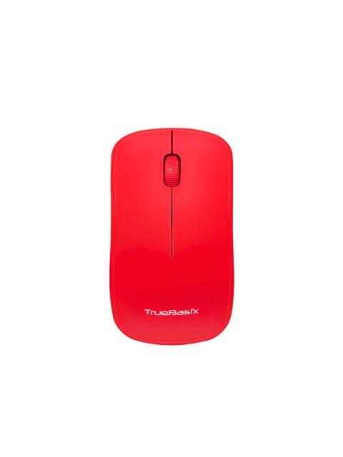 MOUSE INALAMBRICO 2.4G 1000 DPI ROJO ACTECK TRUE BASIX TB-924801