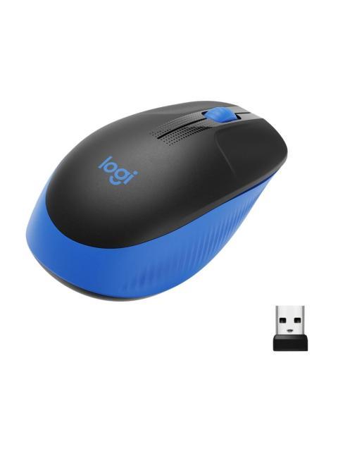 MOUSE LOGITECH OPTICO LOGITECH M190 RF INALAMBRICO 1000DPI AZUL