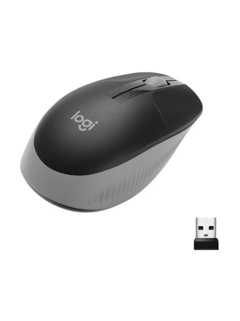 MOUSE LOGITECH OPTICO LOGITECH M190 RF INALAMBRICO 1000DPI GRIS